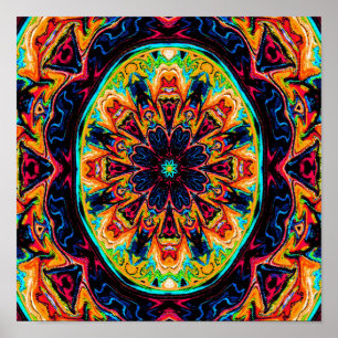 Póster Al sur de la frontera...