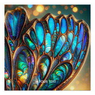 Póster Ala Cuta Fantasía De Mariposa