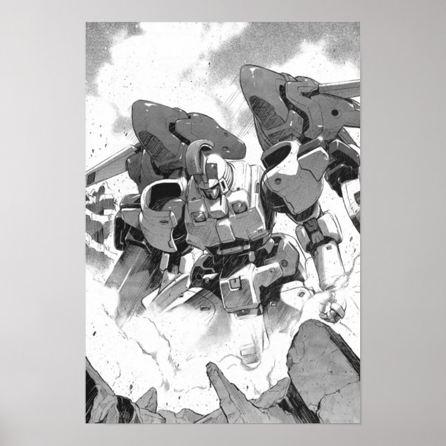 Póster Ala de Gundam Tallgeese (Frente)