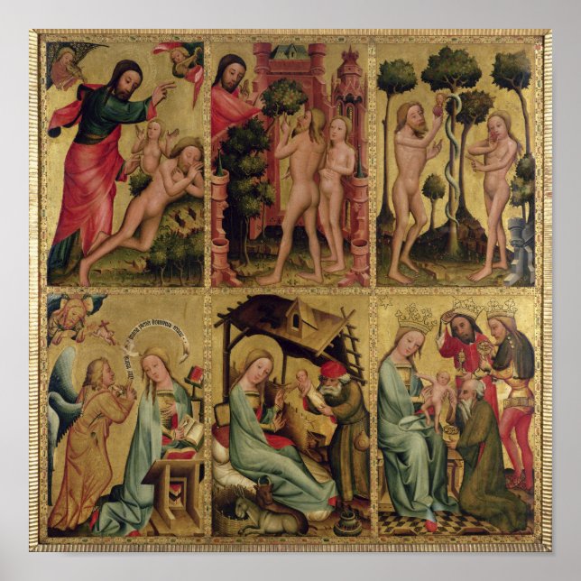 Póster Ala interior derecha del Altar Superior (Frente)