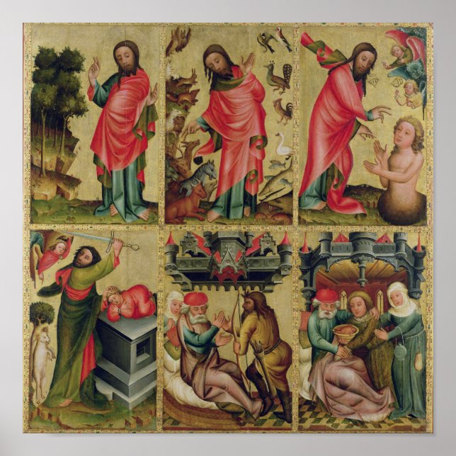 Póster Ala izquierda interna del Altar Superior (Frente)