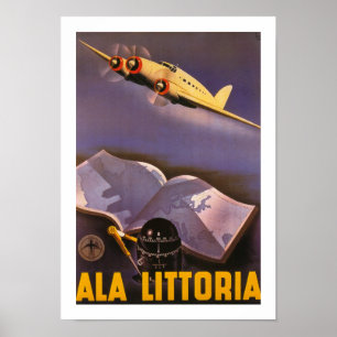 Póster Ala Littoria