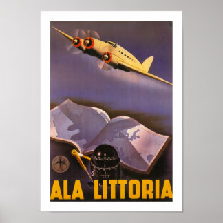 Póster Ala Littoria