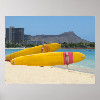 Póster Ala Moana Surfboards