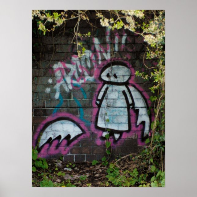 Póster Ala rota en la limpieza (Frente)