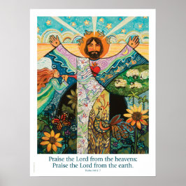 Póster Alabado sea el Señor, Salmo 148, Poster 18x24"