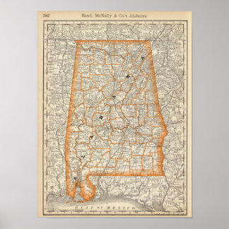 Póster Alabama 4