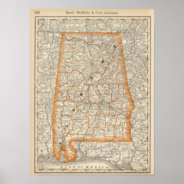 Póster Alabama 4 (Frente)