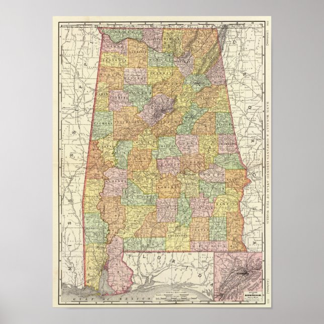 Póster Alabama 5 (Frente)