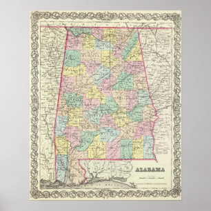Póster Alabama 5