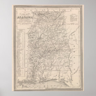 Póster Alabama 6