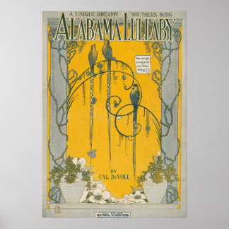Póster Alabama Lullaby
