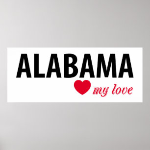 Póster Alabama mi amor