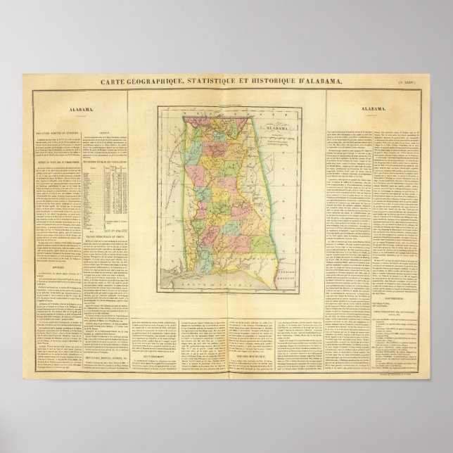 Póster Alabama US (Frente)