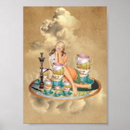 Póster "Alabando la oruga interior"