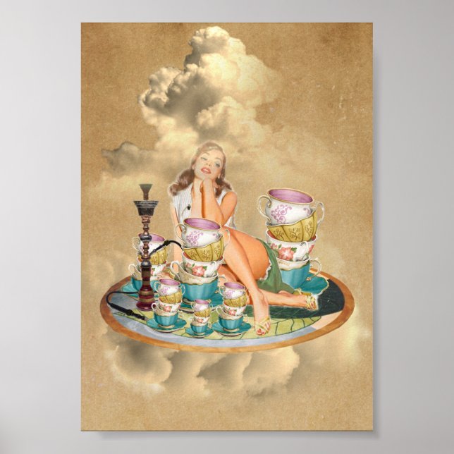 Póster "Alabando la oruga interior" (Frente)