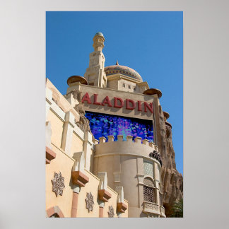 Póster Aladdin Casino Las Vegas
