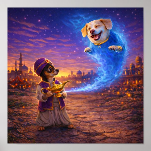 Póster "Aladdin's Surprise" (Frente)