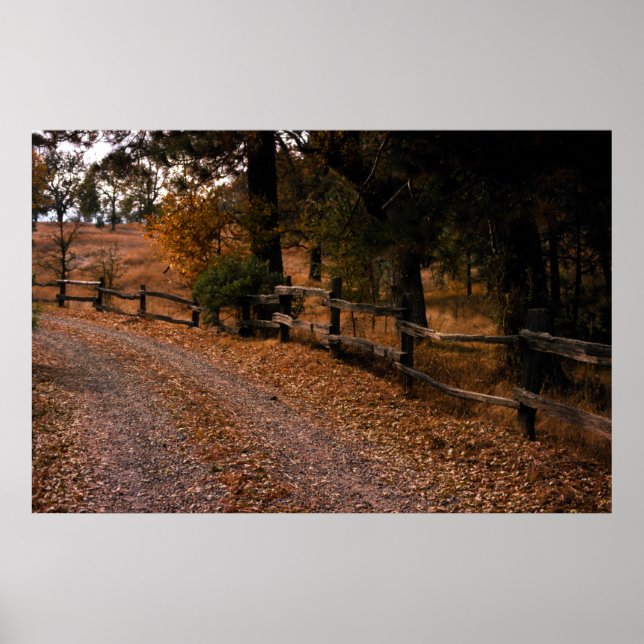 Póster Alambre de otoño (Frente)