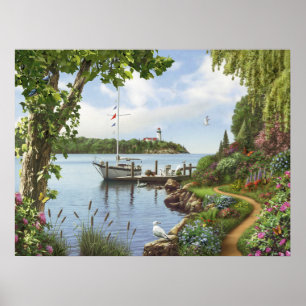 Póster Alan Giana "abajo por poster del agua"