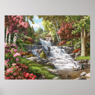 Póster Alan Giana "By the Falls" Poster