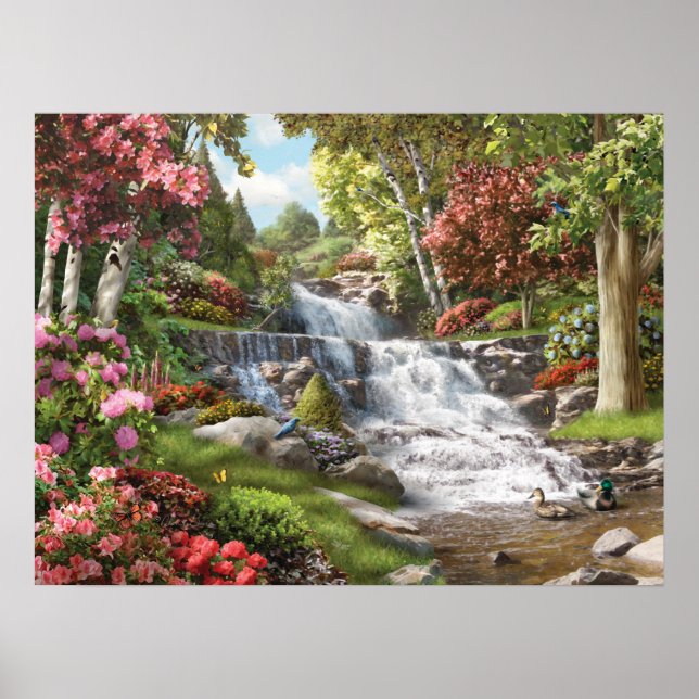 Póster Alan Giana "By the Falls" Poster (Frente)