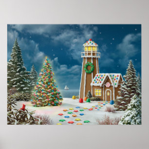 Póster Alan Giana "Gingerbread Light 2" Poster