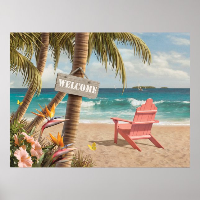 Póster Alan Giana Poster de "Bienvenidos al paraíso" (Frente)