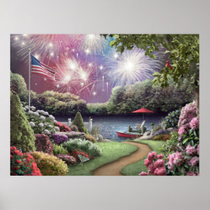 Póster Alan Giana Poster "Una celebración pacífica"