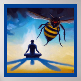 Póster Alarma de animales espirituosos 3