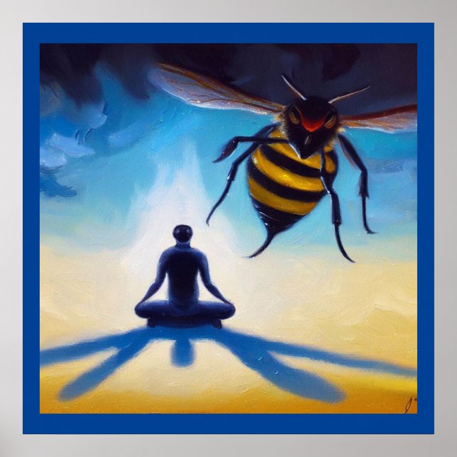 Póster Alarma de animales espirituosos 3 (Frente)