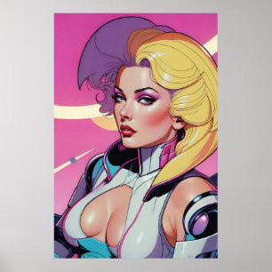Póster Alarma de dos tonos en la Agencia Espacial Ken Gag