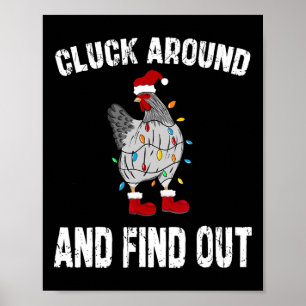 Póster Alarma Y Aprende Humor A Los Amantes Del Pollo-Chr
