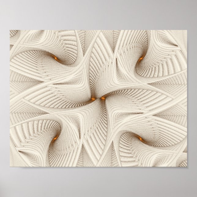 Póster Alas blancas Resumen de 11" x 8,5" (Frente)