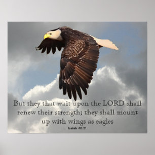 Póster ALAS COMO ÁguiLAS