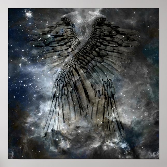 Póster Alas de ángeles (Frente)