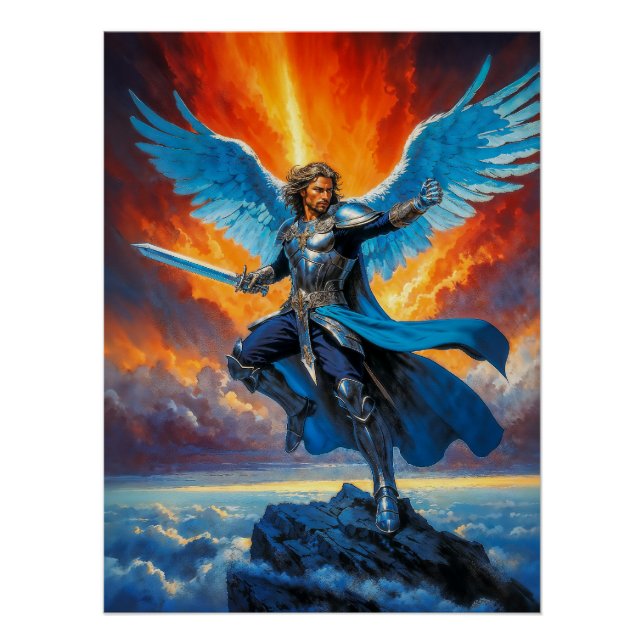 Póster Alas de Gloria (Anverso)