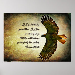 Póster Alas de la mañana Inspiradora