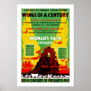 Póster Alas de un siglo