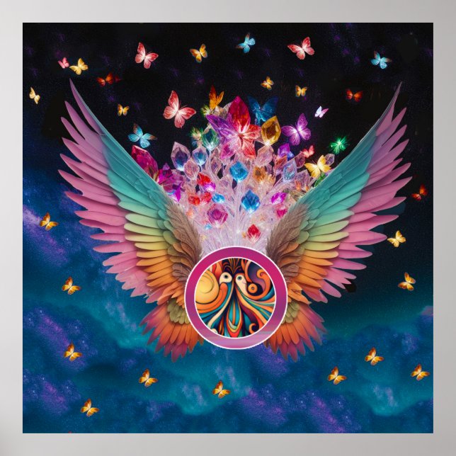 Póster Alas en vuelo (Frente)