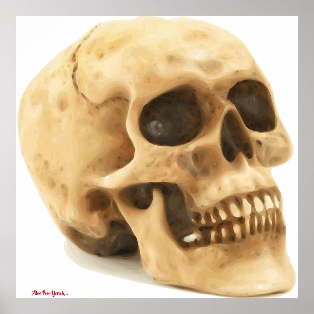 Póster Alas Poor Yorick (Frente)