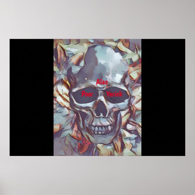 Póster Alas Poor Yorick Poster (Frente)