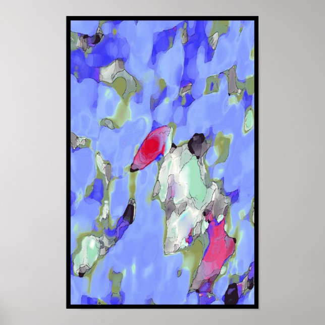 Póster Alas rosadas ~ Poster / Imprimir (Frente)