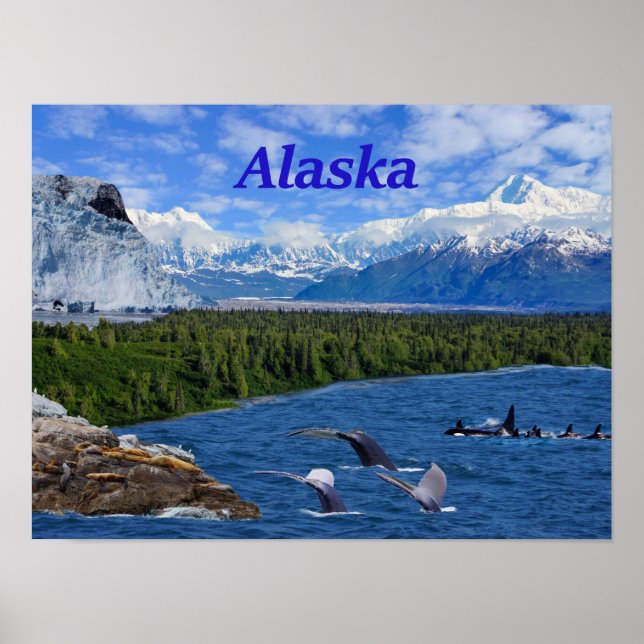 Póster Alaska (Frente)
