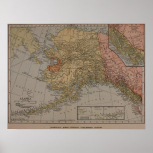 Póster Alaska: 1910