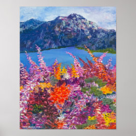 Póster Alaska Fireweed Matt Poster