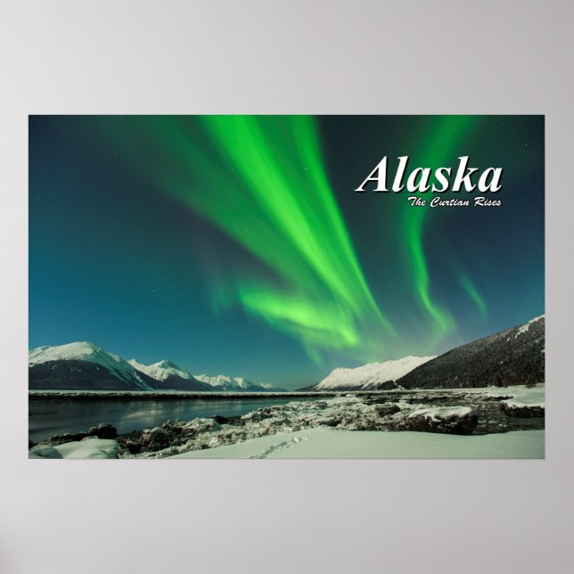 Póster Alaska La Cortina Se Levanta (Frente)