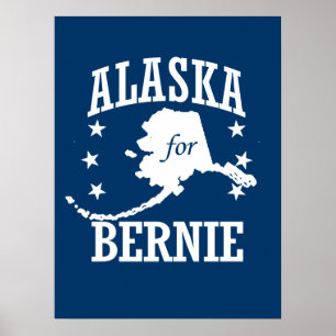 PÓSTER ALASKA PARA BERNIE SANDERS