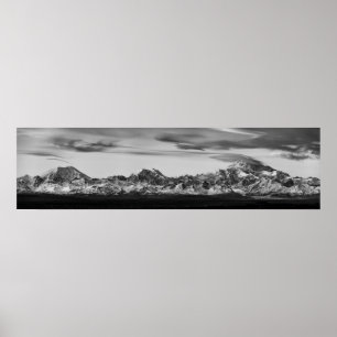 Póster Alaska Range Panorama