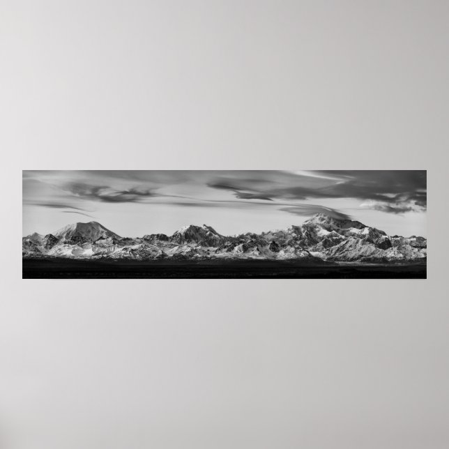 Póster Alaska Range Panorama (Frente)